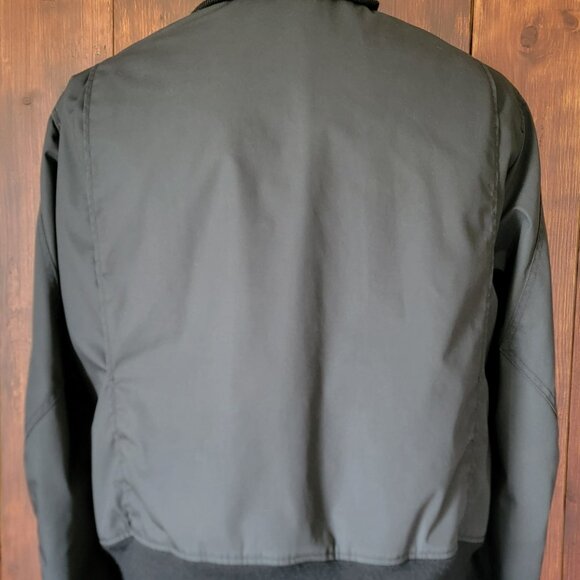 Engineered Garments Men M Black Flight Bomber Jacket USA Wool Lined Nepenthes - Picture 8 of 16